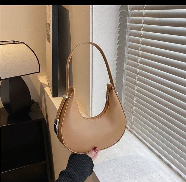 Bolso de hombro de cuero Tyla