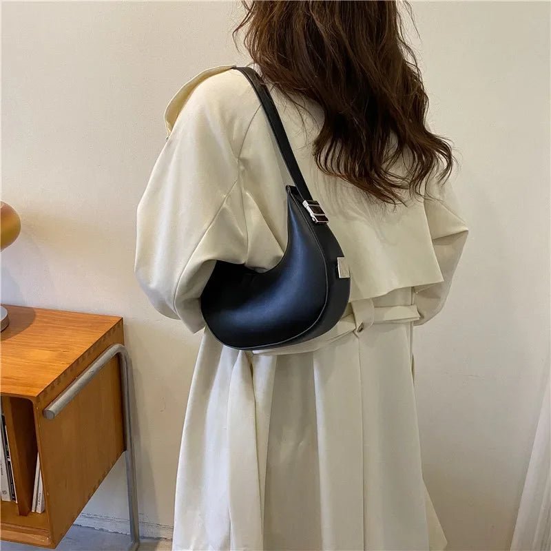 Bolso de hombro de cuero Tyla