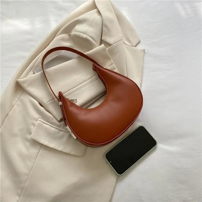 Bolso de hombro de cuero Tyla