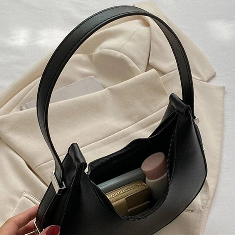 Bolso de hombro de cuero Tyla