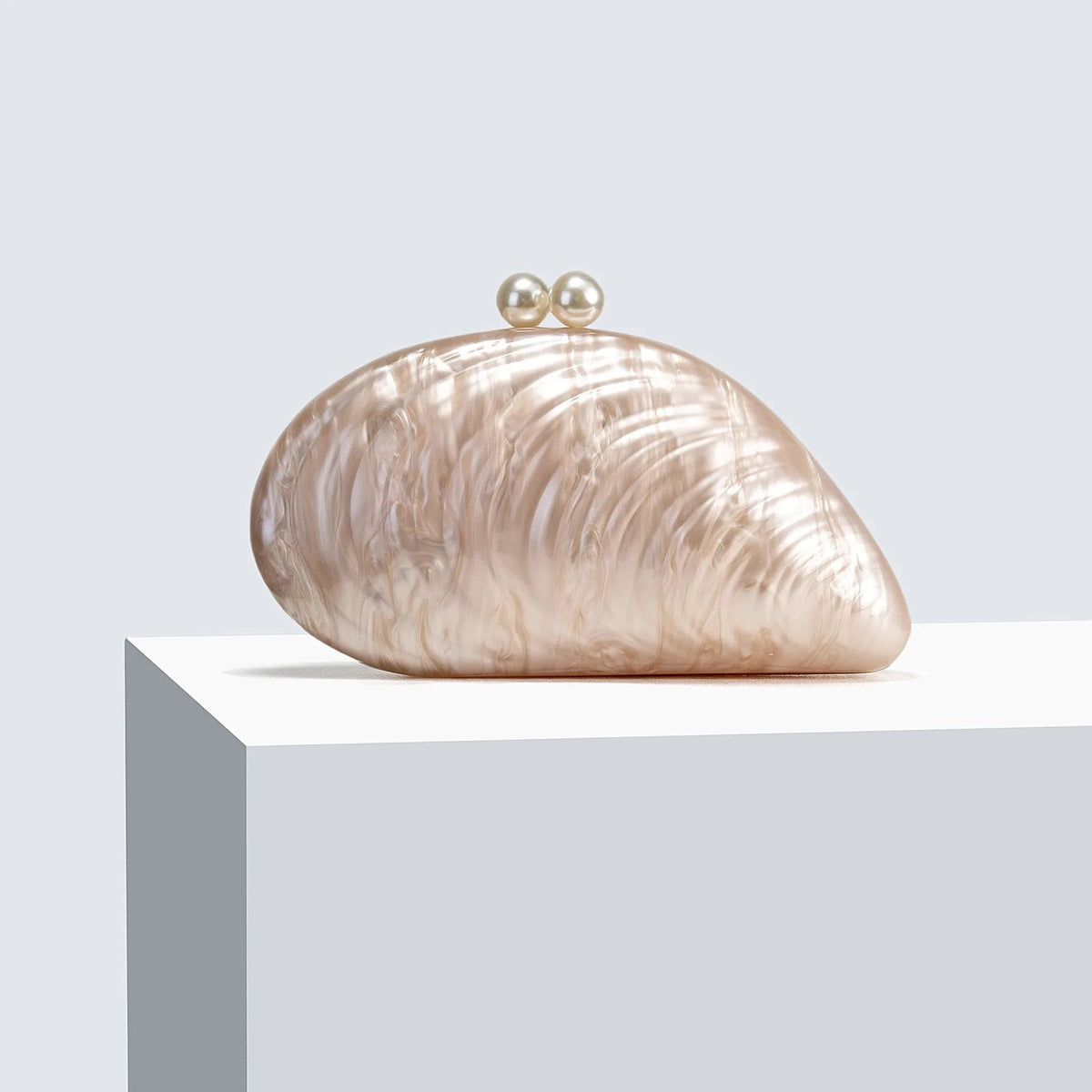 Valentina Shell-Shaped Clutch Purse