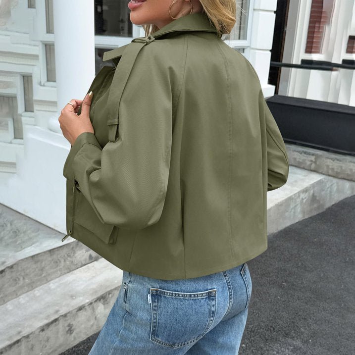 Chaqueta corta con bolsillos Valeria