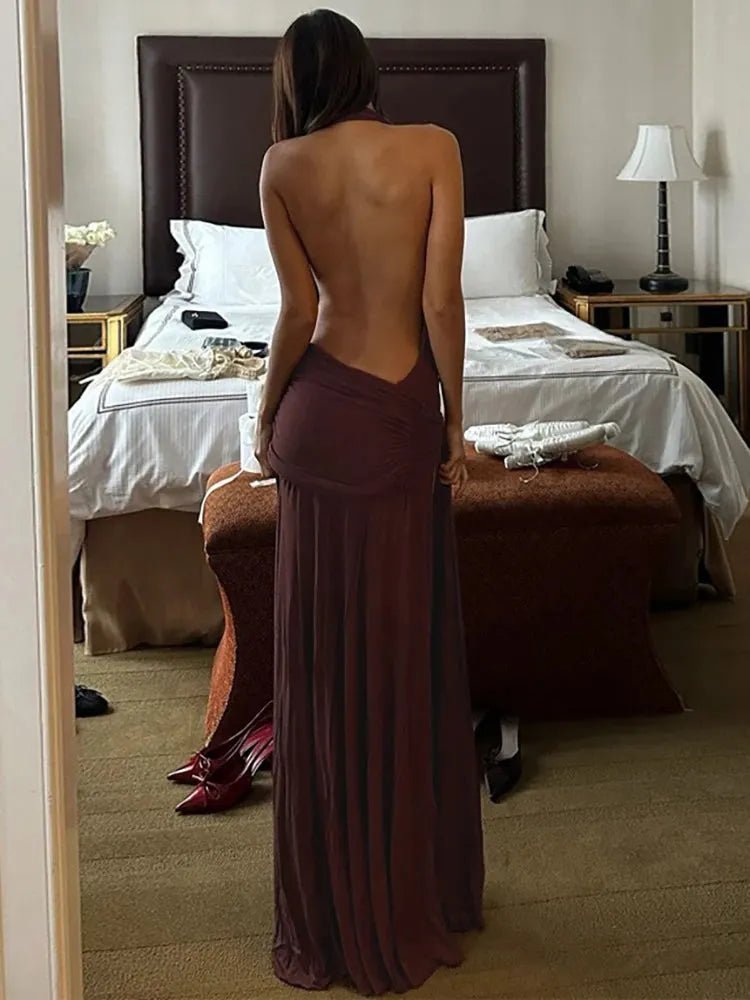 Vestido bandage con escote en V profundo Verena