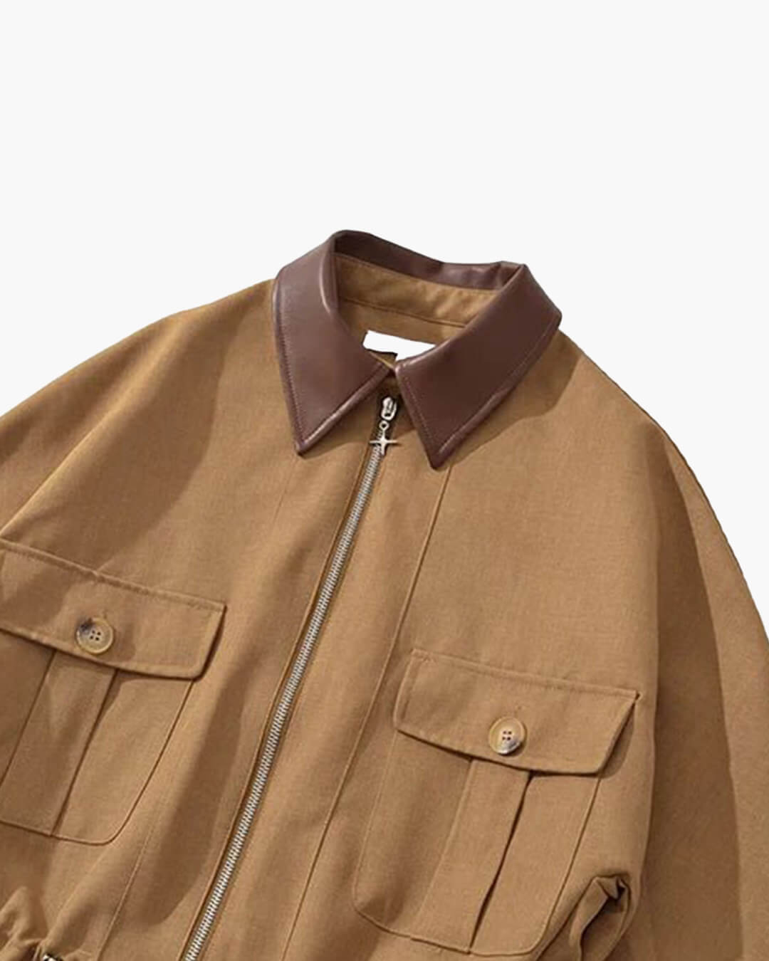 Chaqueta de manga murciélago con cordón Virginia