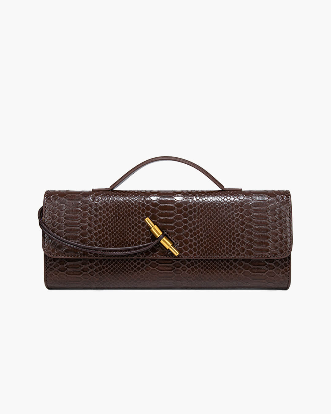 Bolso Vivienne con relieve de piel de cocodrilo