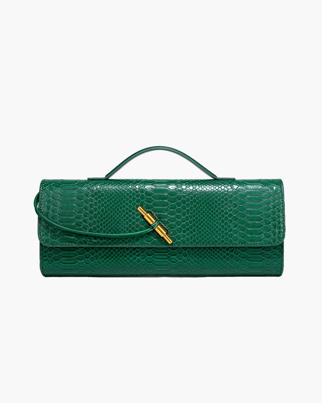Bolso Vivienne con relieve de piel de cocodrilo