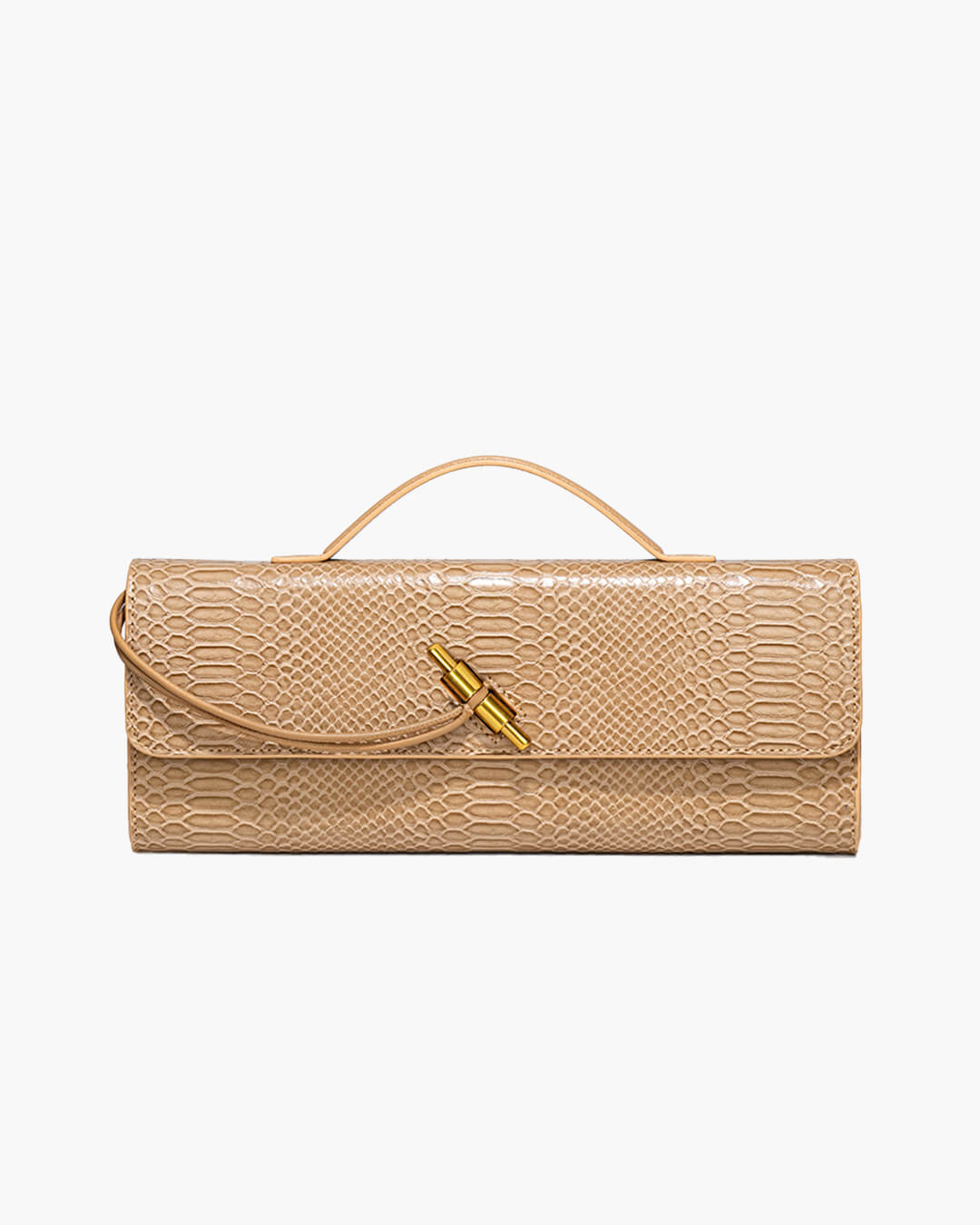 Bolso Vivienne con relieve de piel de cocodrilo