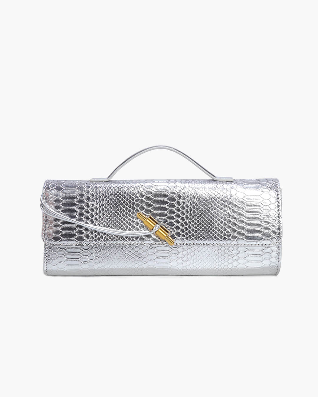 Bolso Vivienne con relieve de piel de cocodrilo