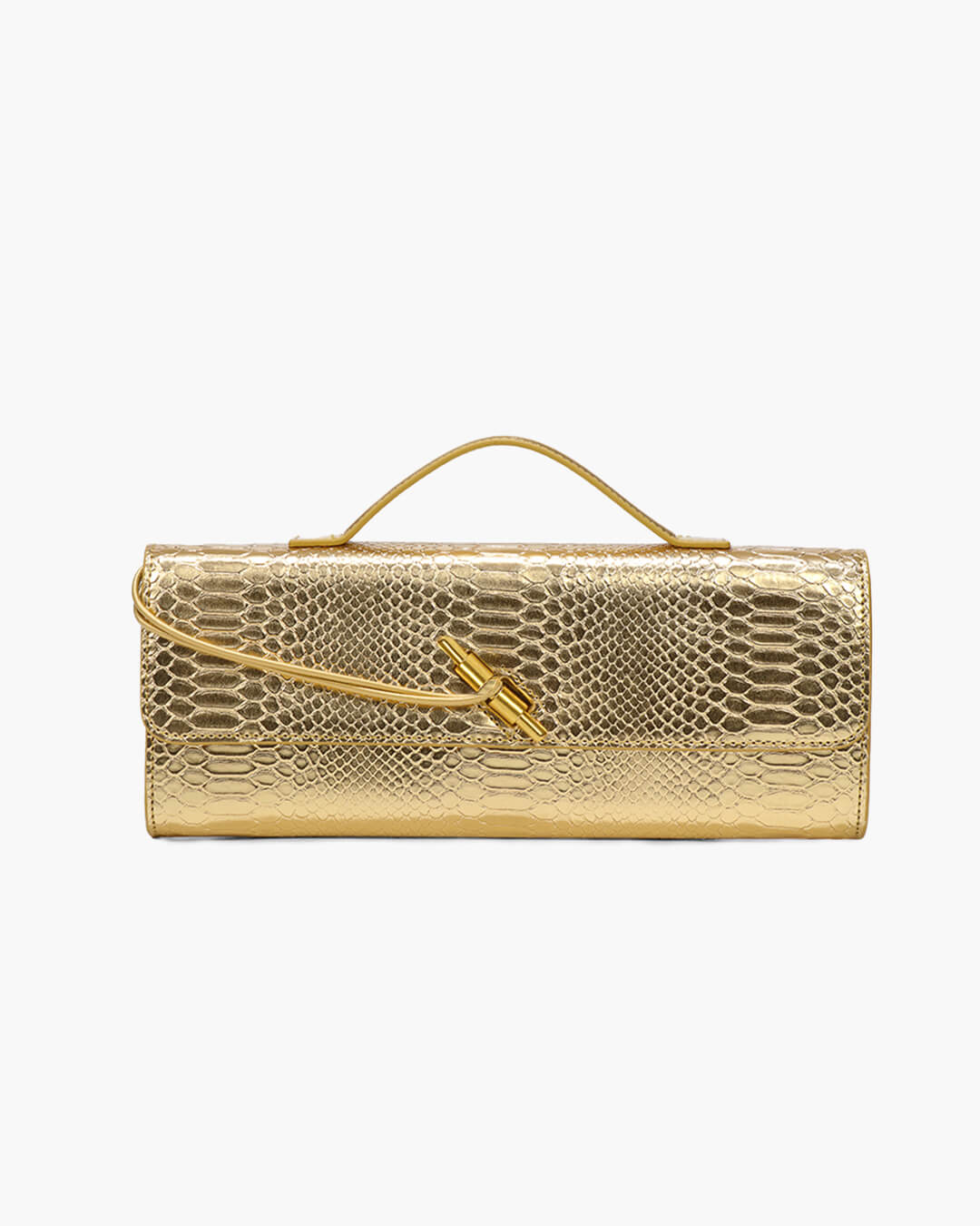 Bolso Vivienne con relieve de piel de cocodrilo