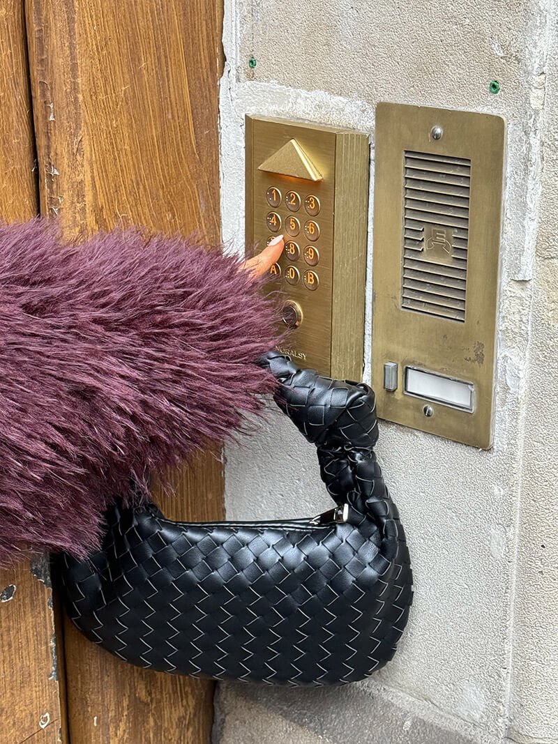 Bolso tejido mini