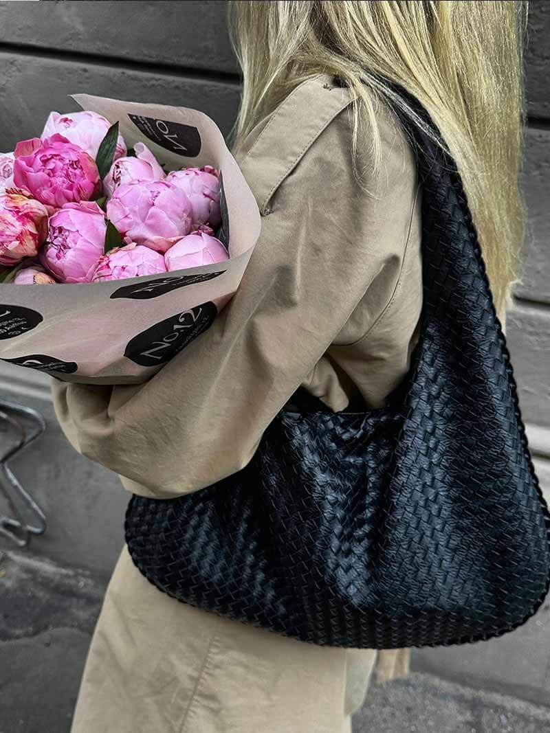 Bolso tejido XL