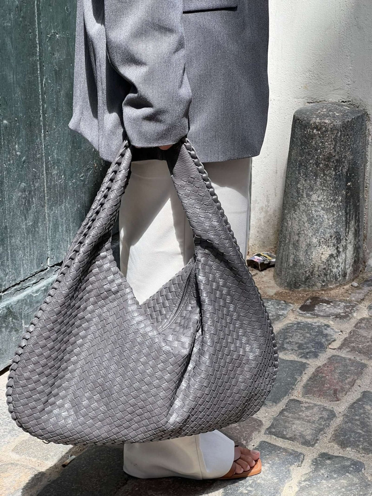 Bolso tejido XL