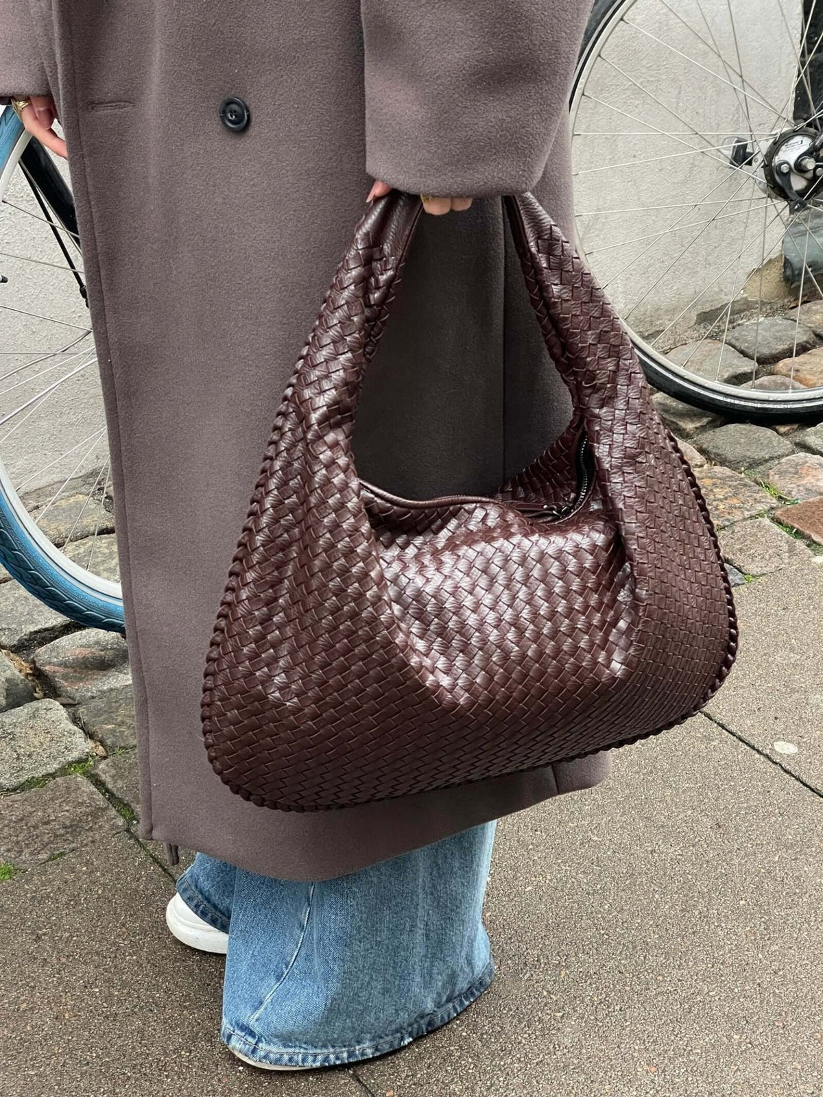 Bolso tejido XL