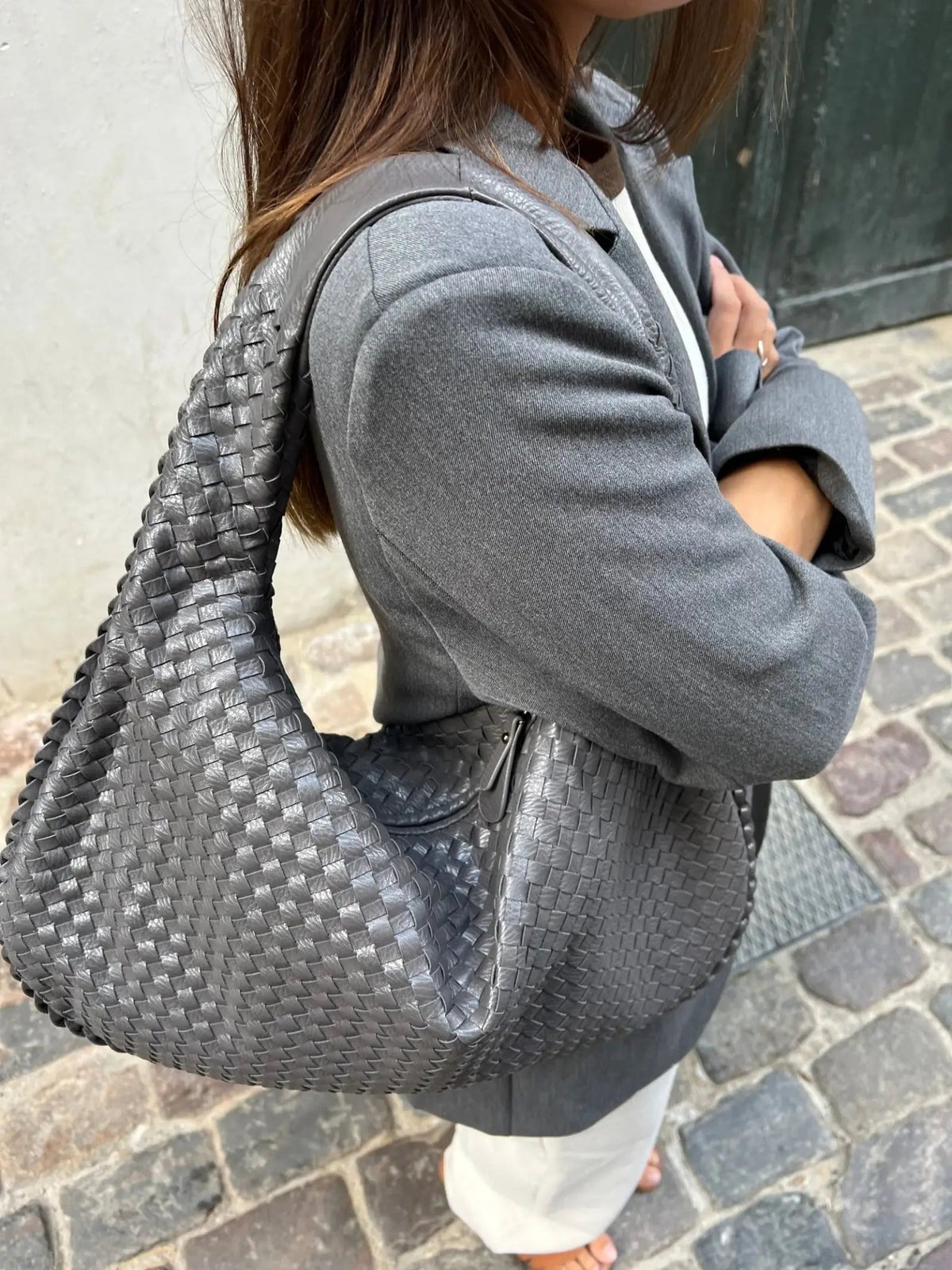 Bolso tejido XL