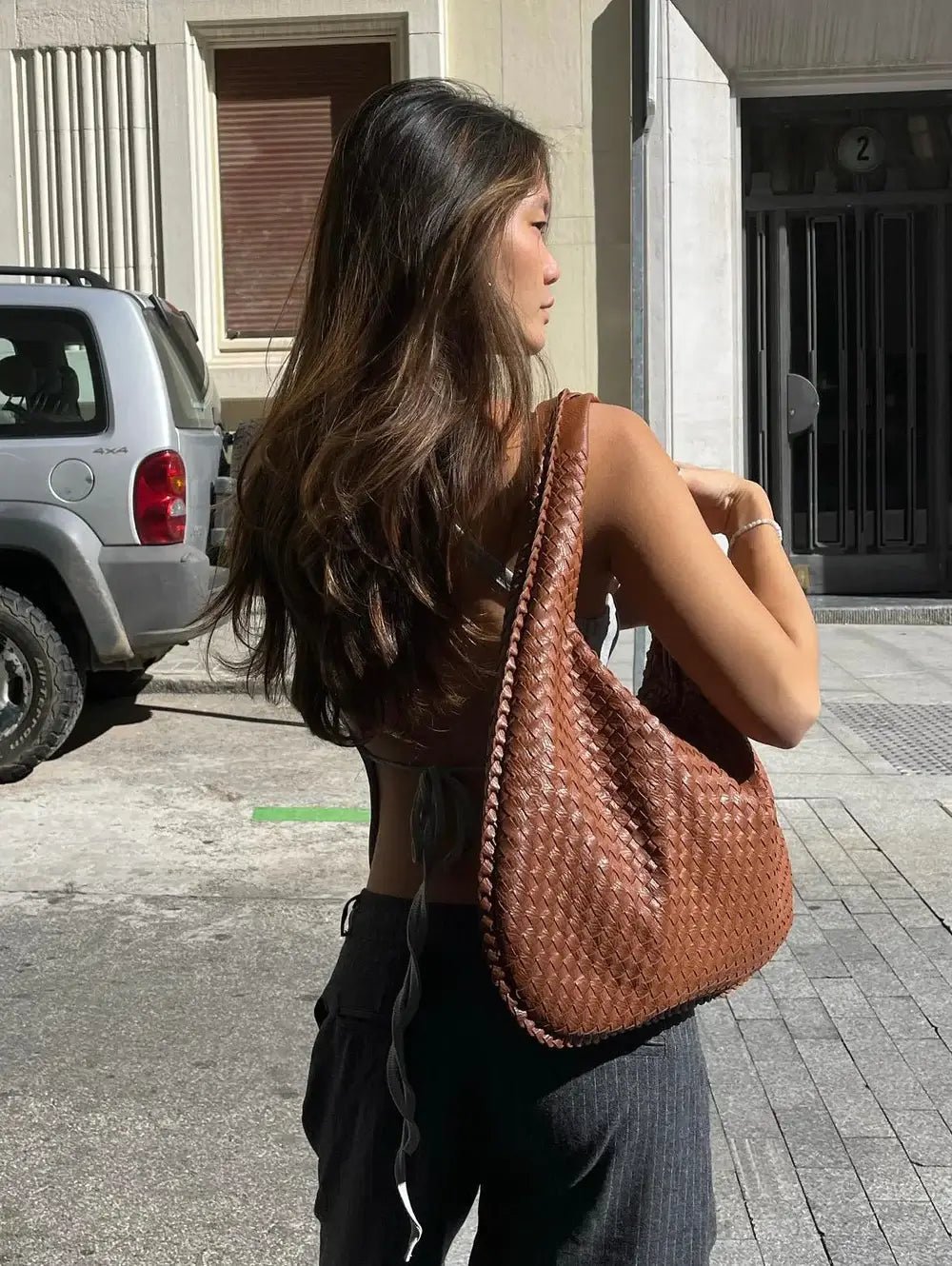 Bolso tejido XL