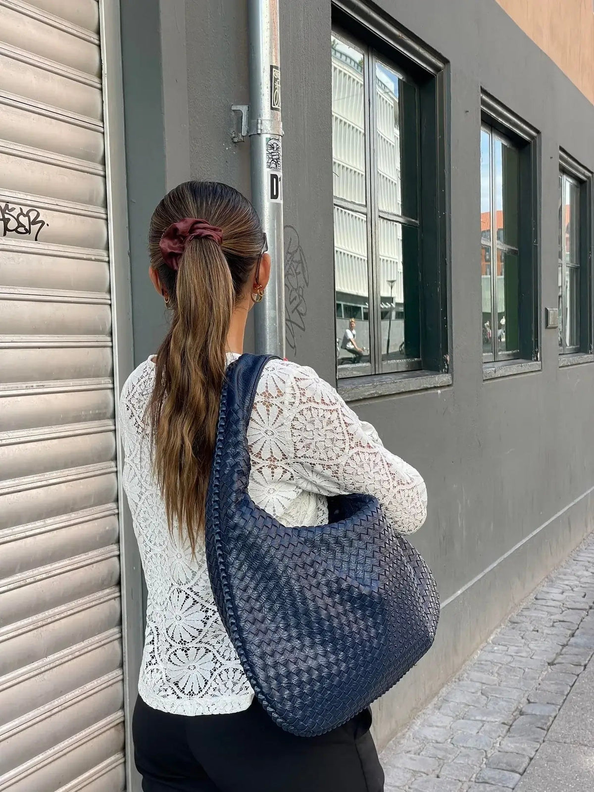 Bolso tejido XL