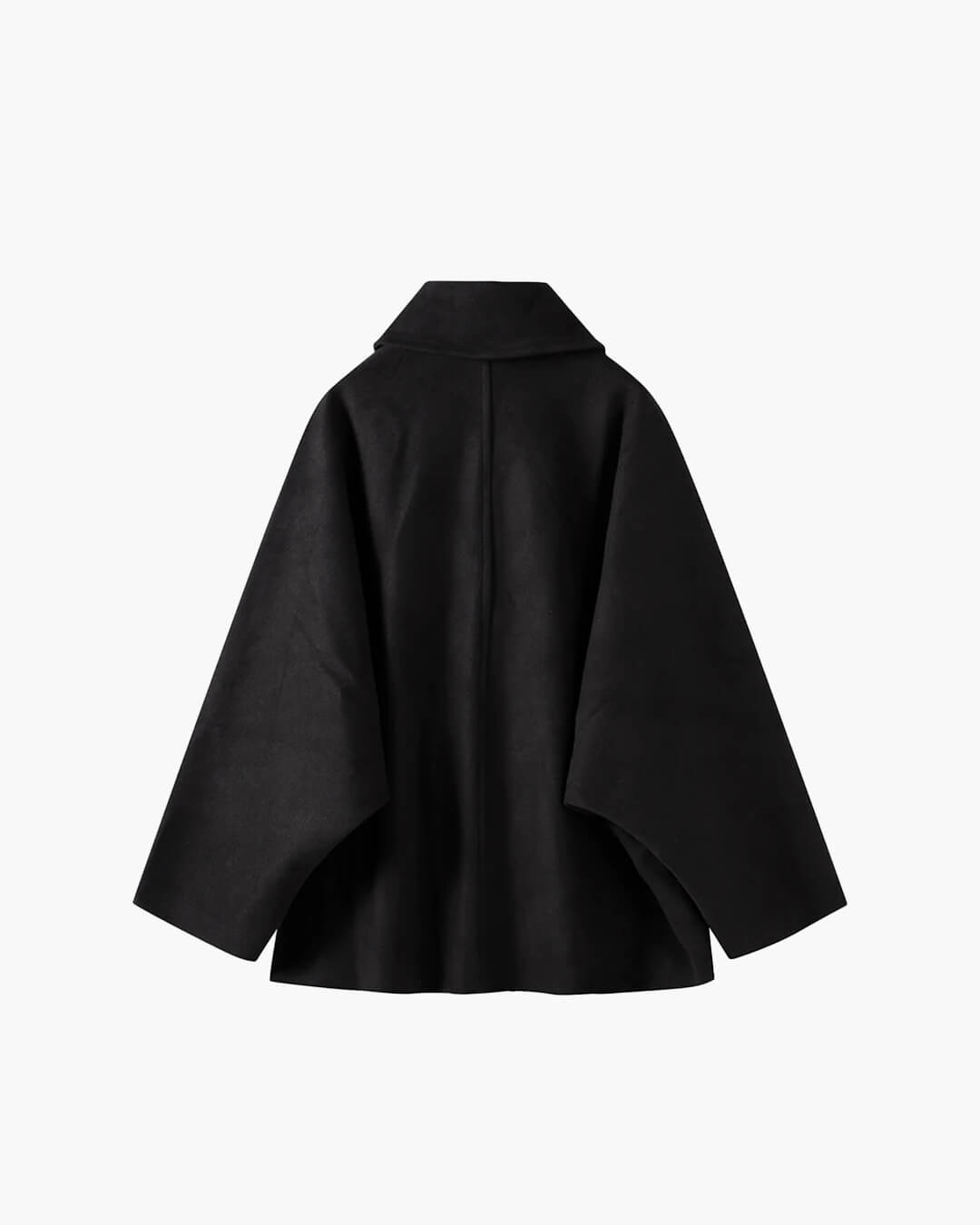 Abrigo holgado con cuello Yalena
