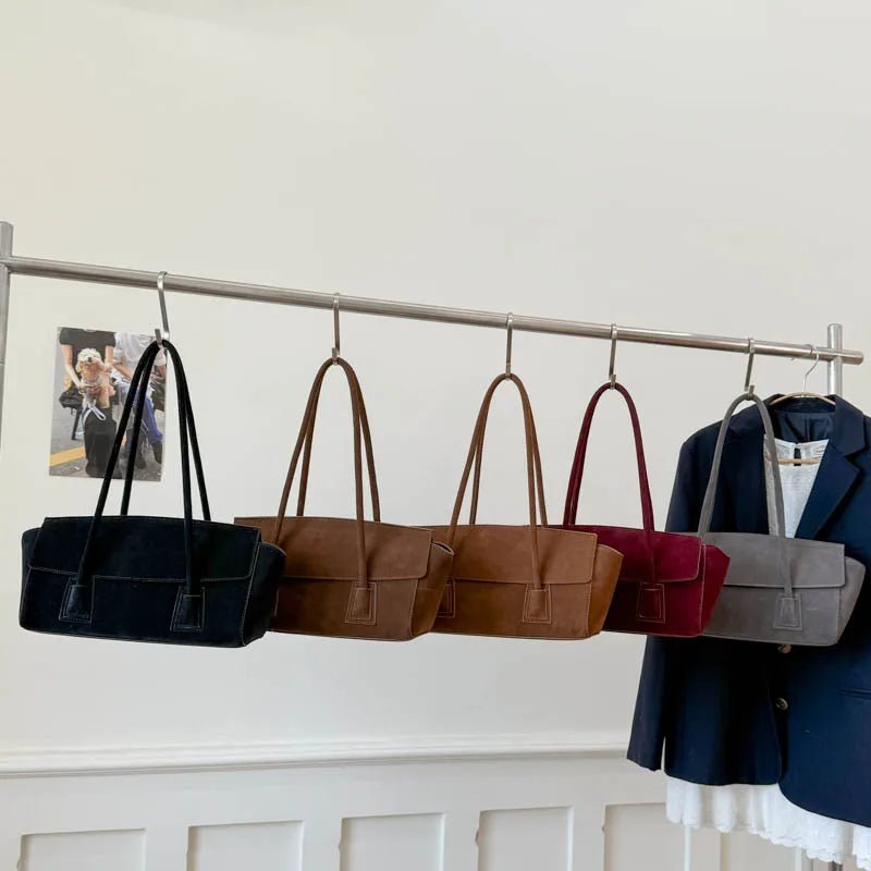 Bolso tote Yara de ante sintético con lentejuelas