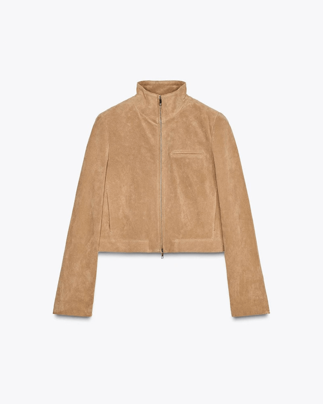 Chaqueta bomber corta de ante Yza