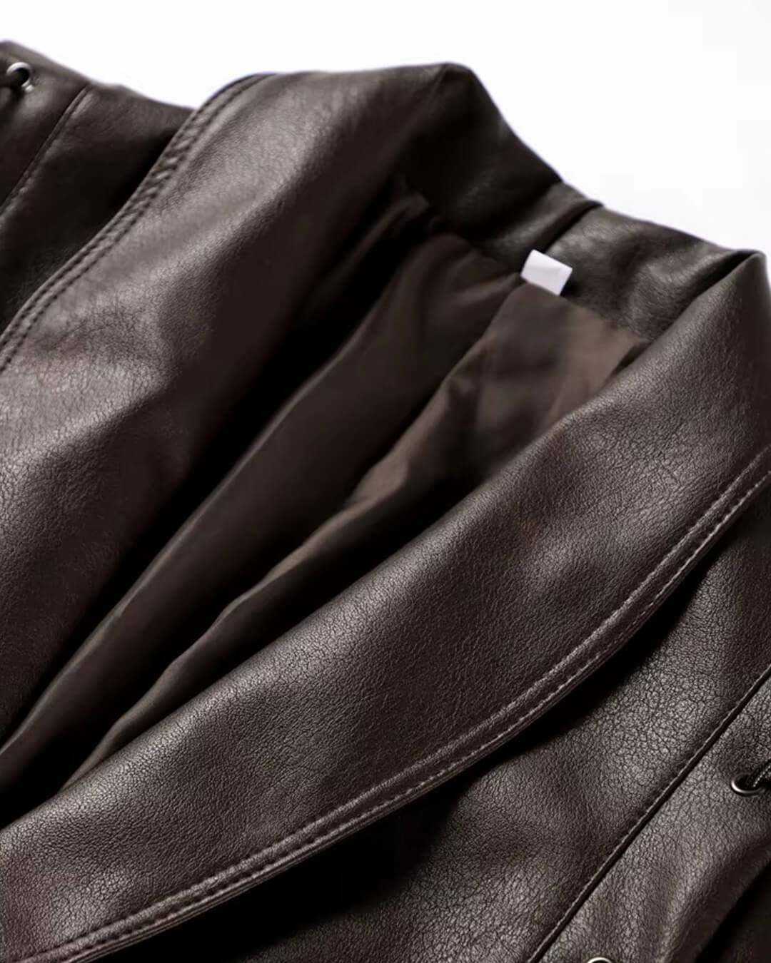 Chaqueta de cuero estilo motociclista Zyra
